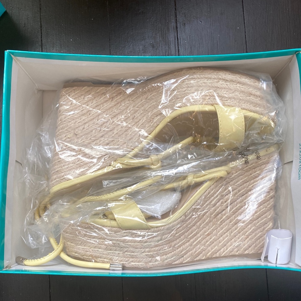 Y-Not Lace Up/Tie Wedges